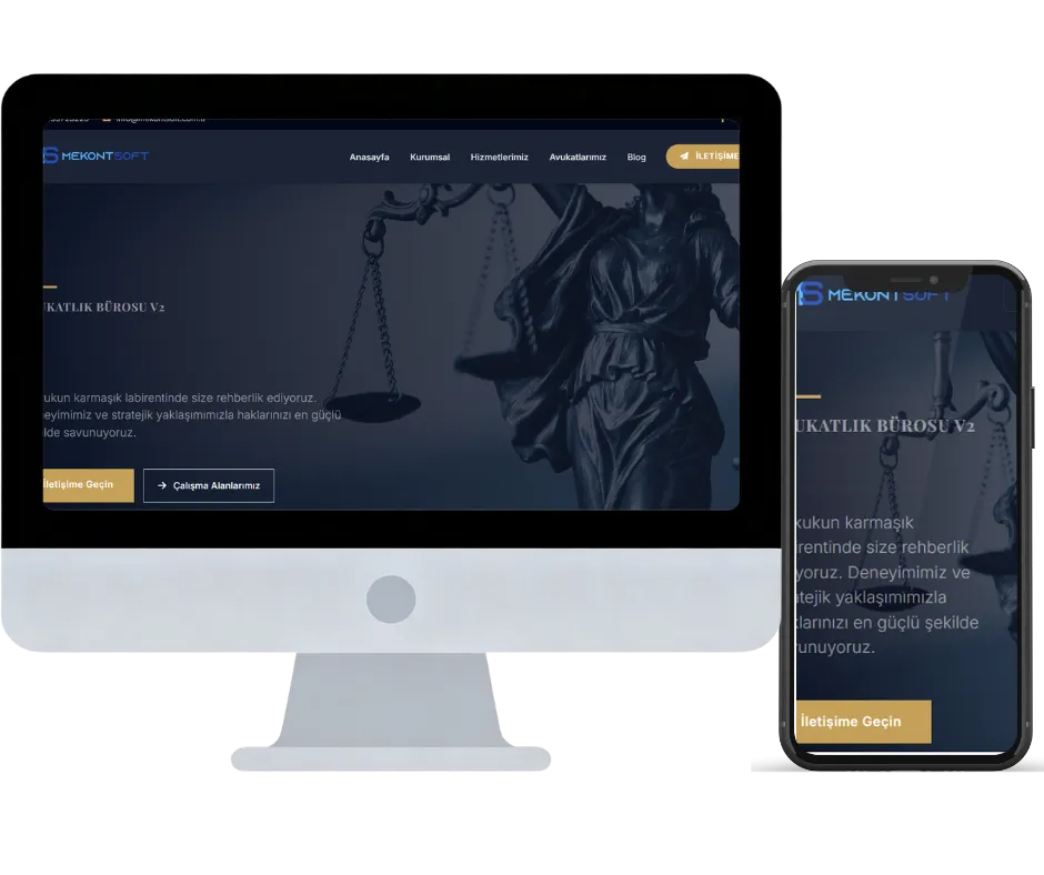 Hukuk Tanıtım Web Yazılımı